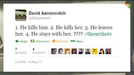 Post from @DAaronovitch on Twitter