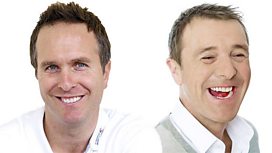 Michael Vaughan and Phil Tufnell