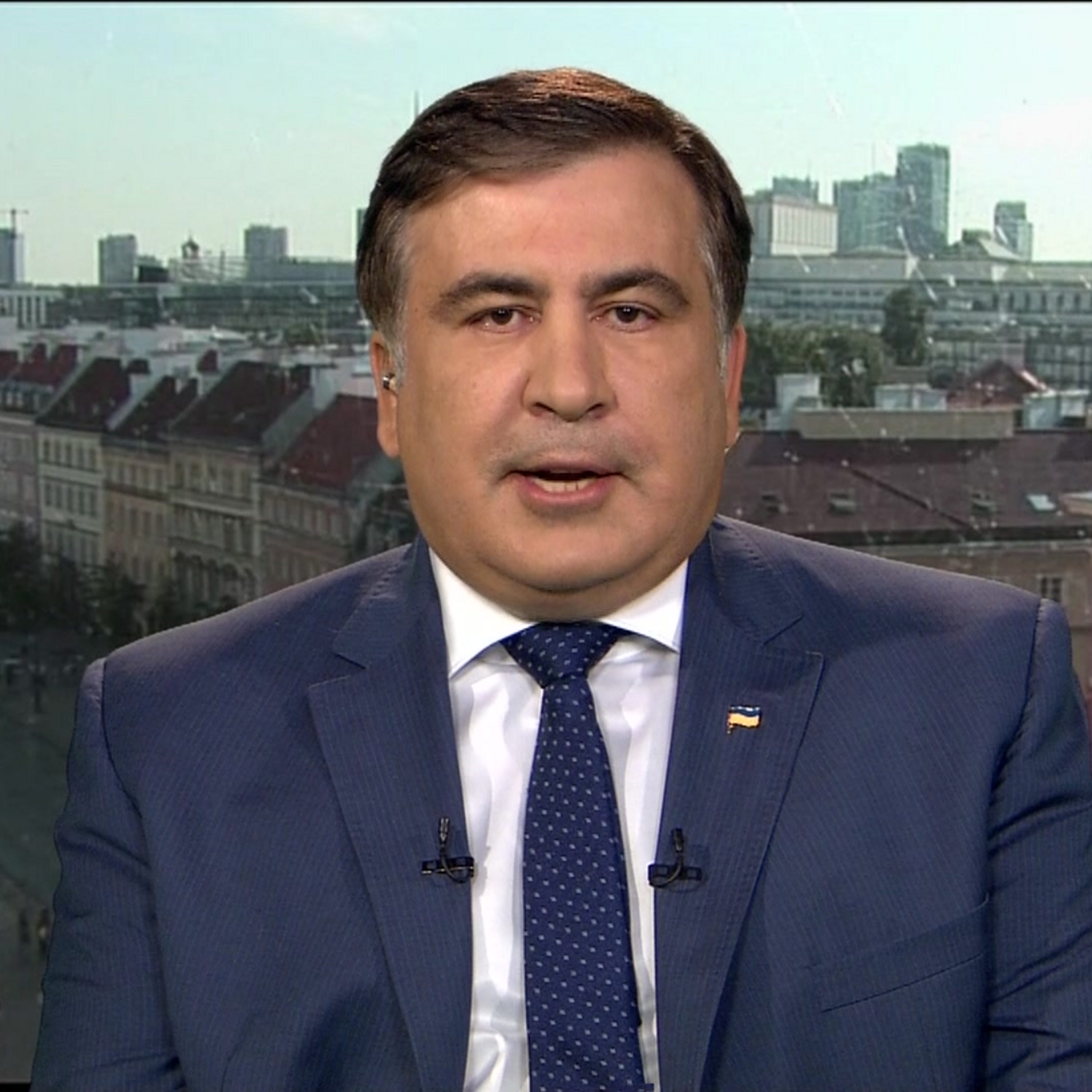 Former President of Georgia Mikheil Saakashvili