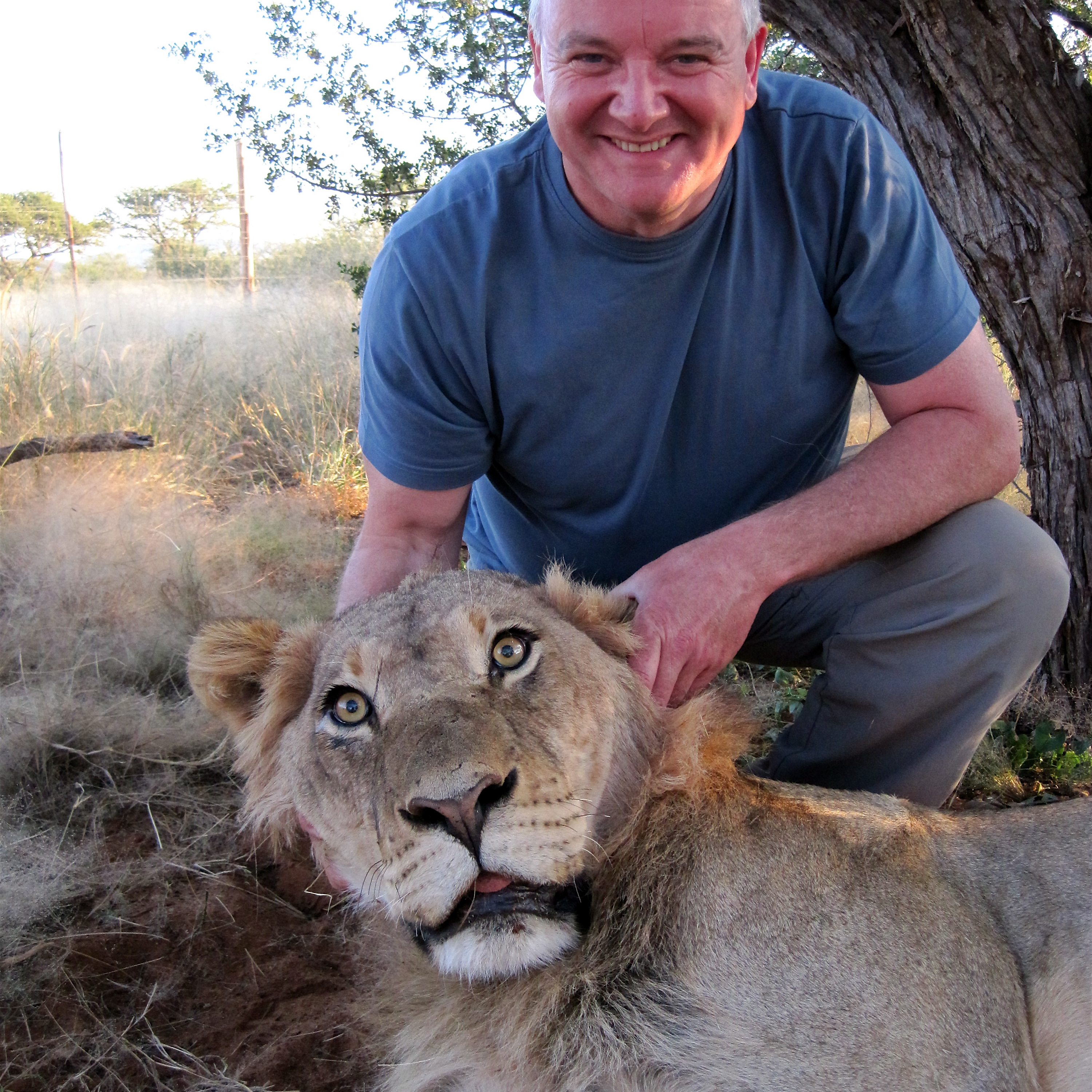 Mark Stephen visits a the Tswalu Game Reserve in the Kalahari Desert in South Africa.