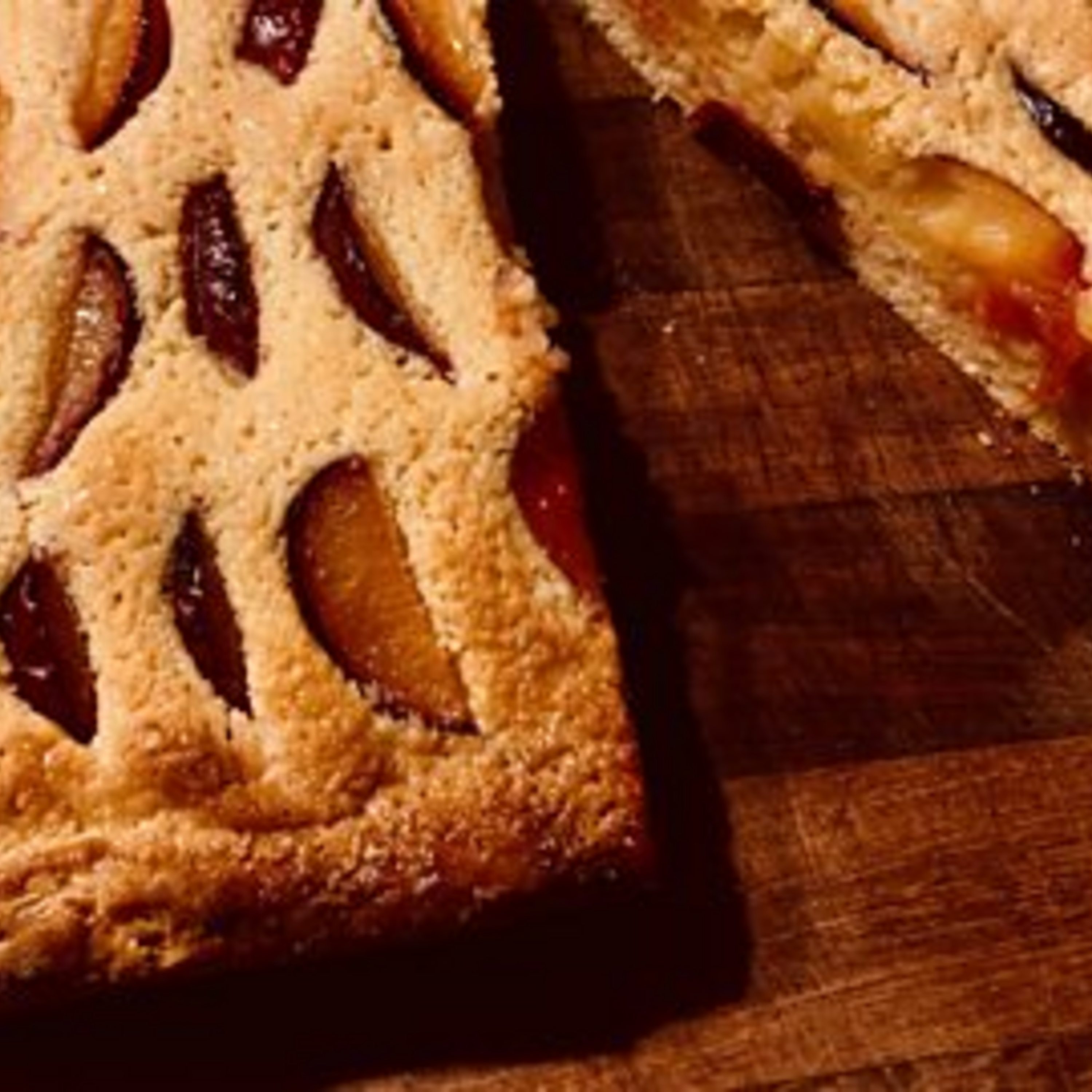 Brioche with Frangipane and Plums