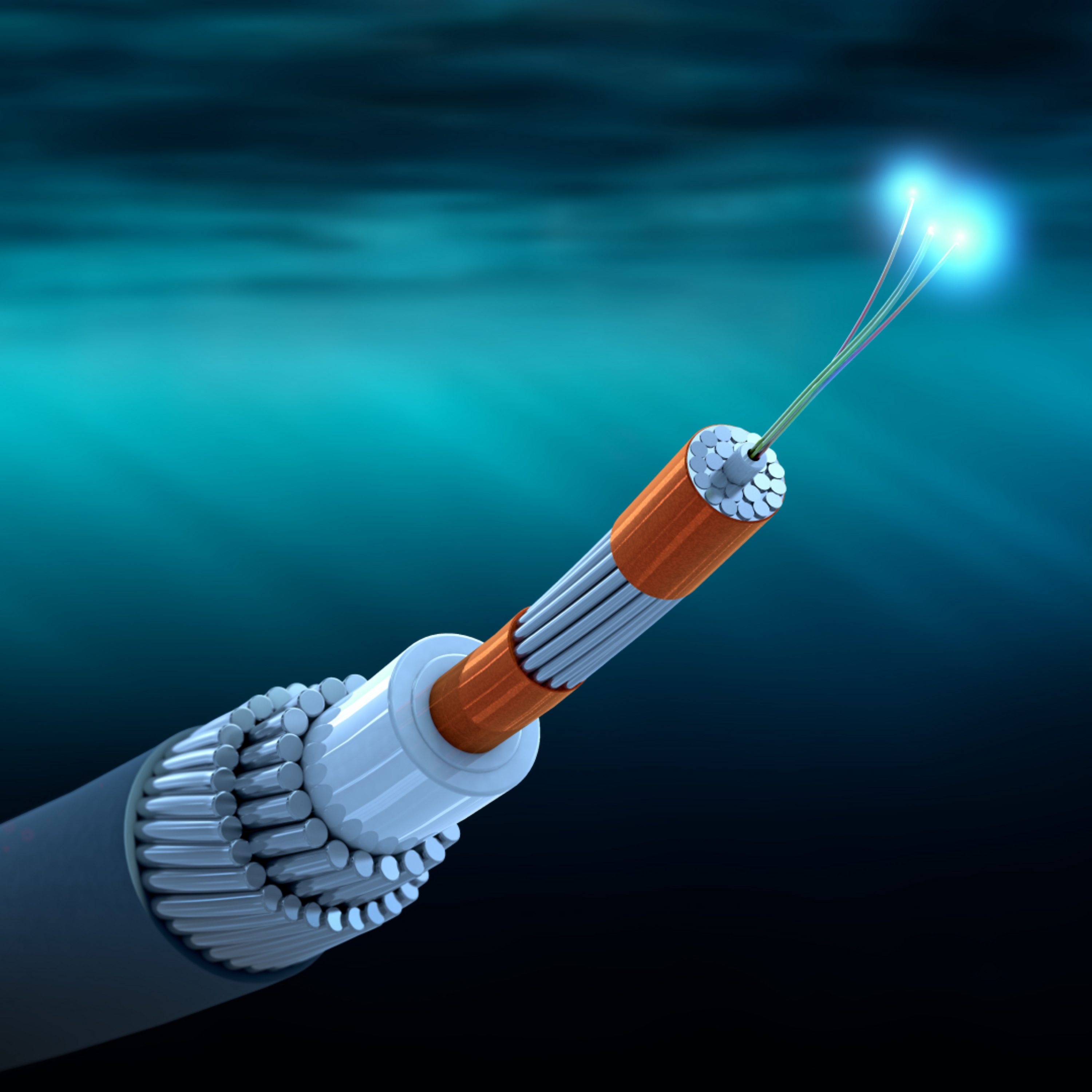Fixing undersea cables