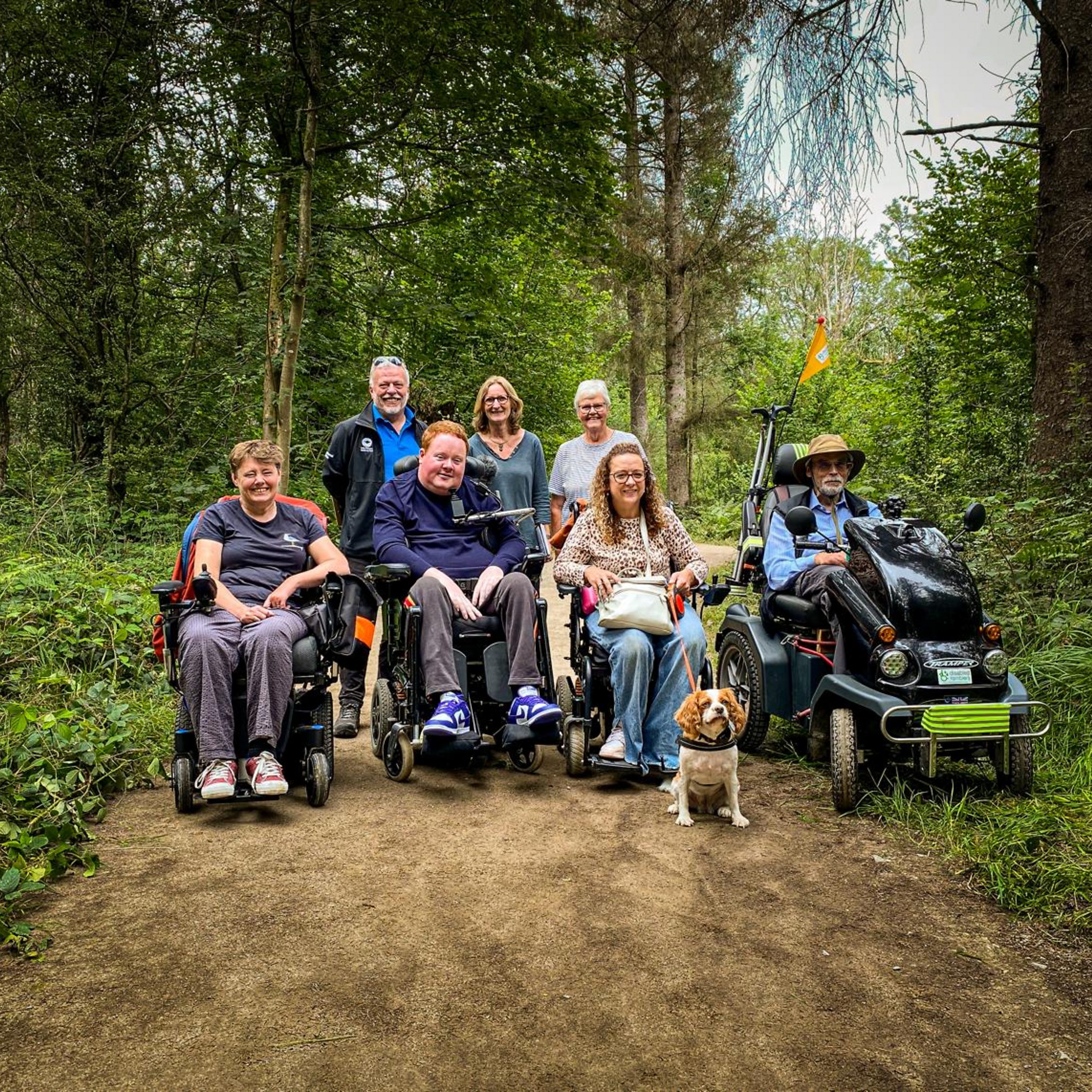 Exploring the Lakes by wheelchair