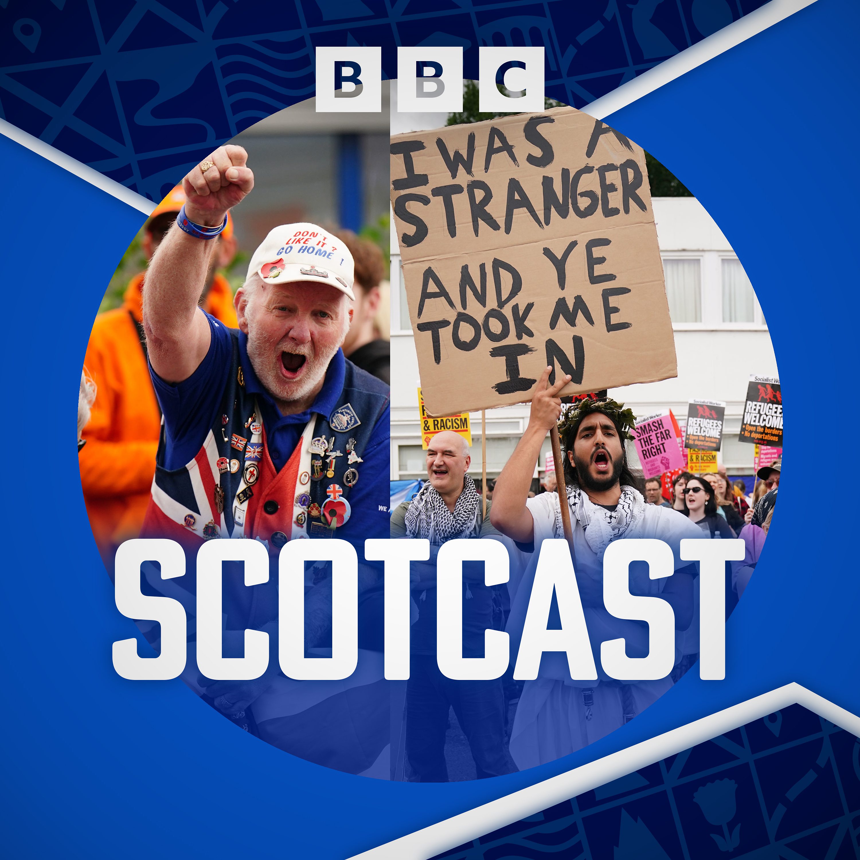 Falkirk asylum hotel protest: what we saw