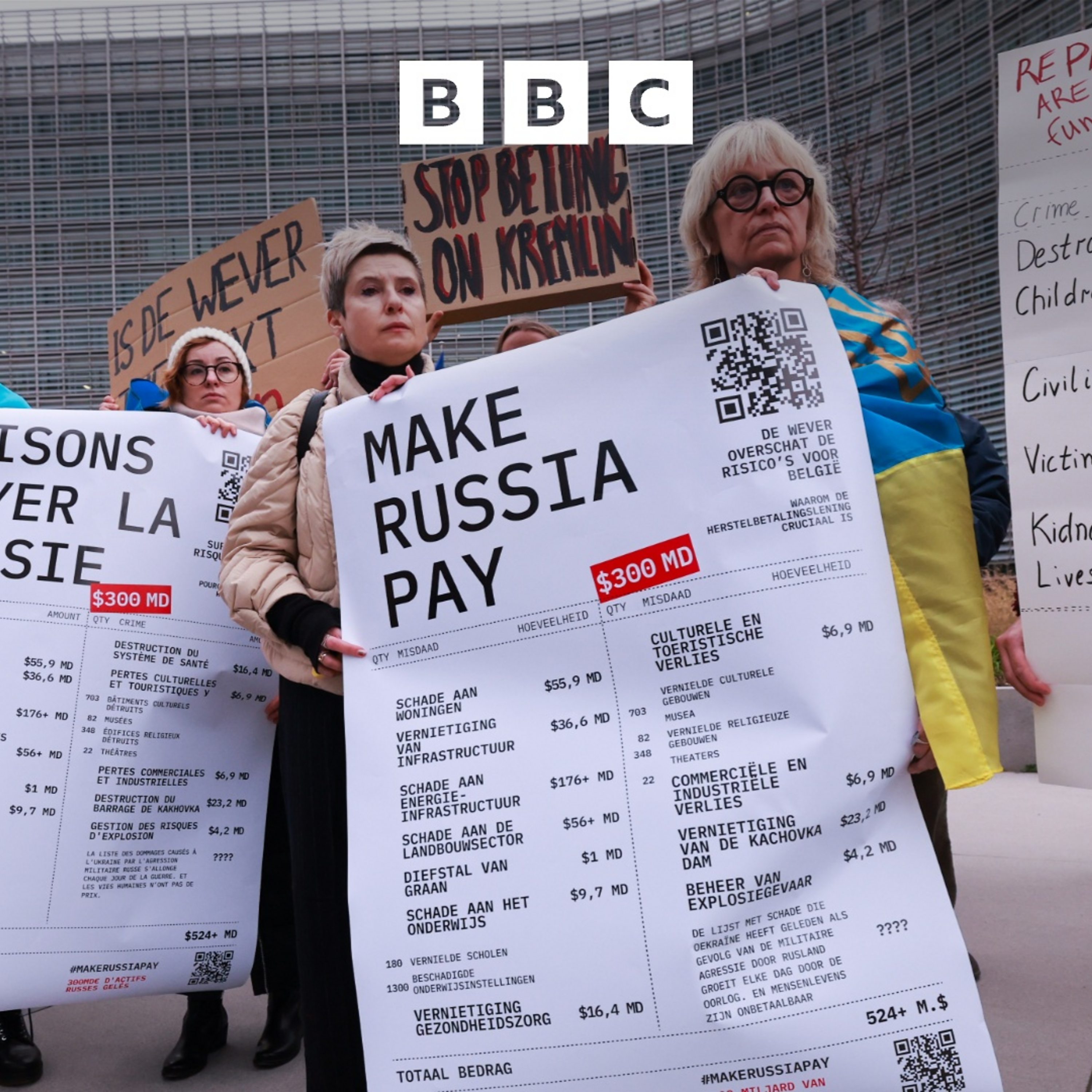 Crunch talks in Brussels on Russia's frozen assets Crunch talks in Brussels on Russia's frozen assets