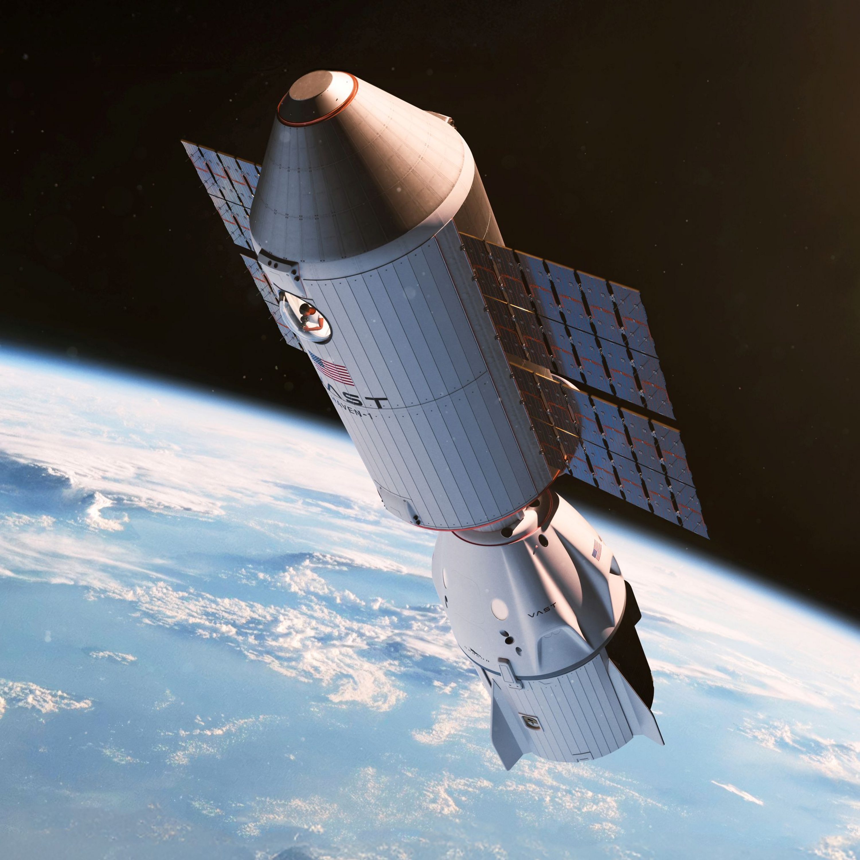 Launching a commercial space station