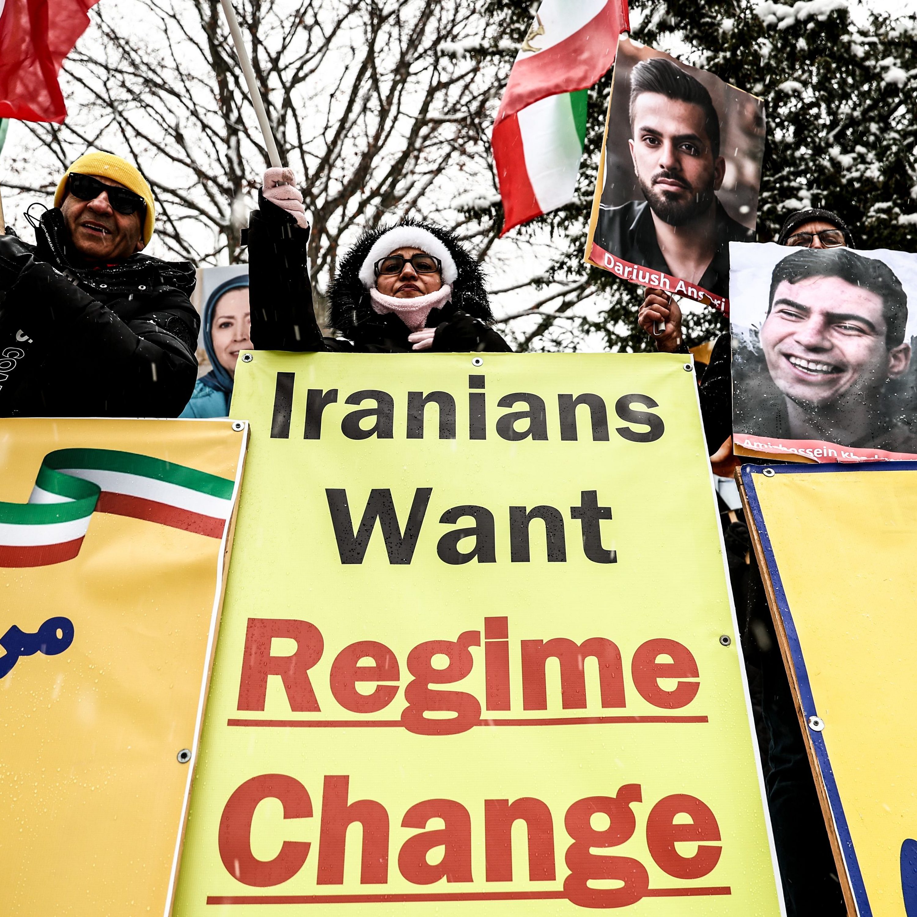 Largest anti-government protests in Iran since 2009
