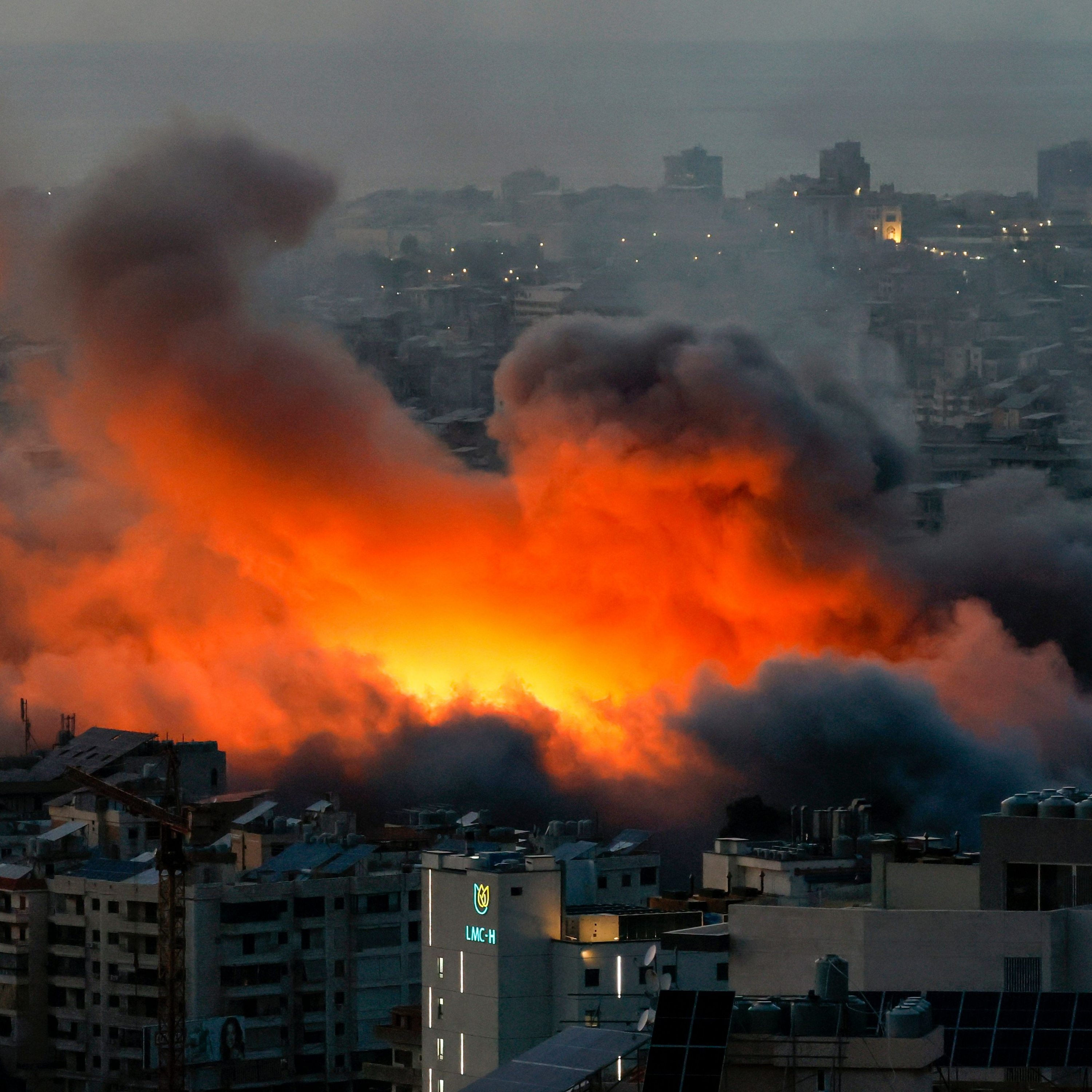 Middle East crisis: Israel bombing Beirut