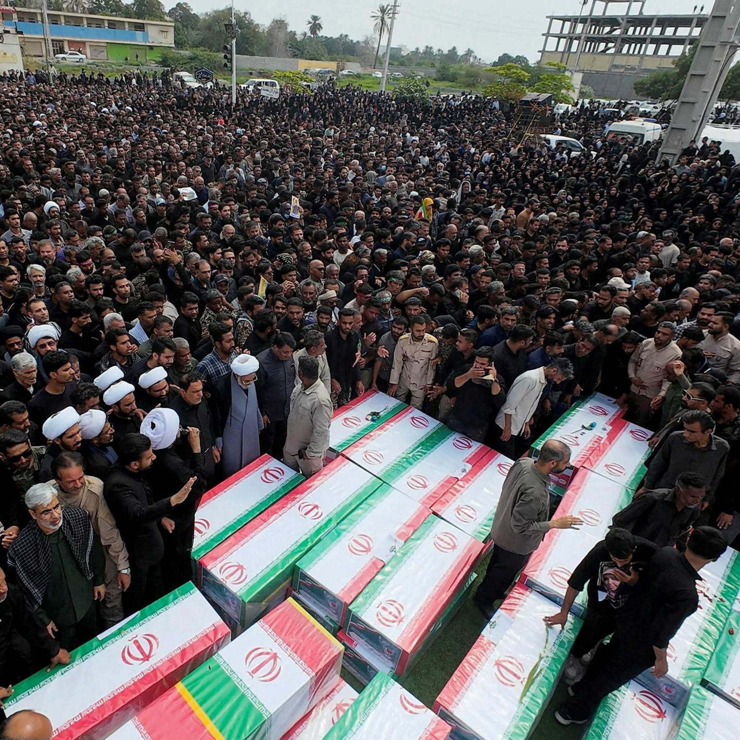 Was the air strike on an Iranian school a war crime?