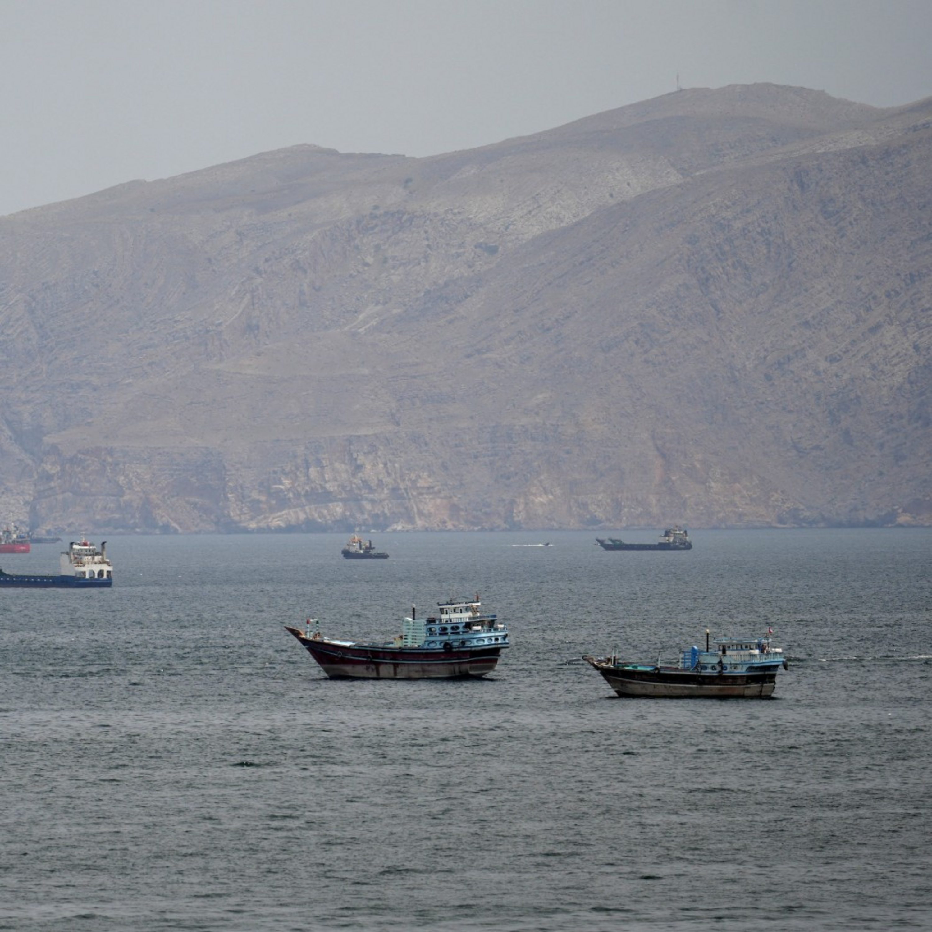 Iran seizes cargo ships in Strait of Hormuz