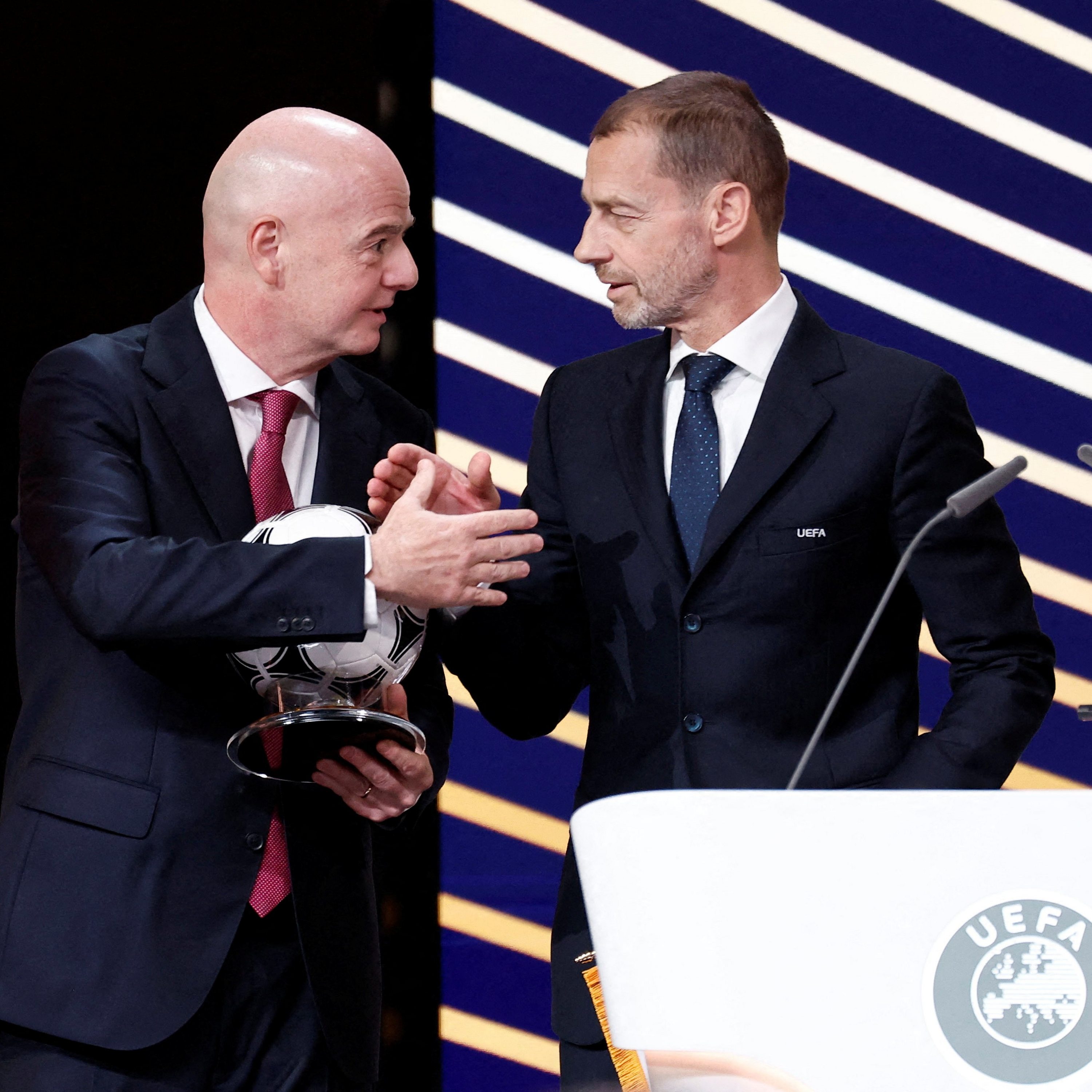 UEFA Shows FIFA the Red Card