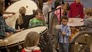 Image for BBC SO Family Orchestra and chorus performance, led by Lincoln Abbotts