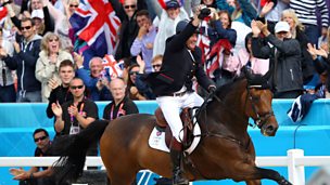Image for "He's on his victory round already!" - Team GB win show jumping gold