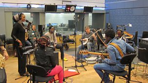 Image for Listen to Oumou Sangaré and Bela Fleck in session