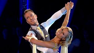 Image for Denise Van Outen and James Jordan dance the Waltz to ‘With You I’m Born Again’