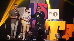 Image for George receives his Teen Hero Award