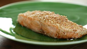 Image for Sesame seed salmon with mirin
