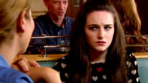 Image for Christina is embarrassed when Tatiana and Molly talk to her about boys