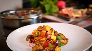 Image for Aubergine and paneer