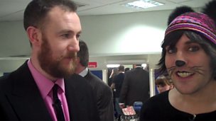 Image for Backstage Buzzcocks: Host Alex Horne talks to us backstage