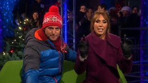 Image for The One Show lighting up Christmas