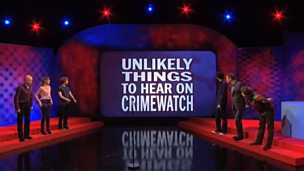 Image for Unlikely things to hear on Crimewatch