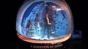 Image for Anton Du Beke takes a turn in the QofS Winter Wonderland