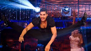 Image for Louis and Flavia dance the Salsa to '(I've Had) The Time Of My Life'