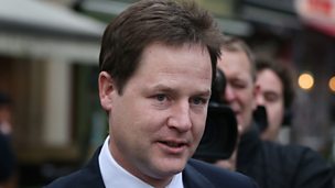 Image for Clegg warning on UK/EU 'uncertainty'