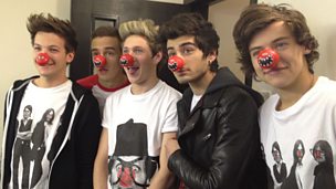 Image for One Direction on Comic Relief trip to Ghana