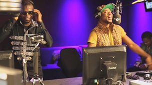 Image for Fuse ODG lays down an Azonto freestyle for DJ Edu