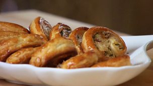 Image for Sage and parmesan palmiers