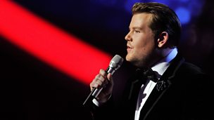 Image for James Corden on "highest rated Brits" in ten years