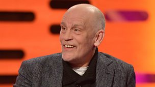 Image for John Malkovich on finding a woman in his garden