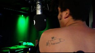 Image for Seth Troxler plays Label Pictionary and shows us his new tattoo
