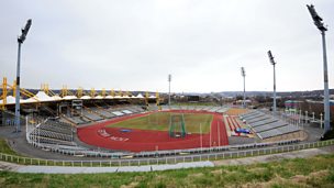 Image for Jessica Ennis on the Don Valley Stadium