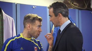 Image for Jason Bent clashes with his teammate