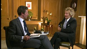 Image for Rod Stewart on why he overcame writer's block just in time