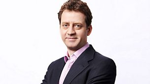 Image for Mark Pougatch taps into Robbie's geographical knowledge