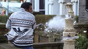 Image for Masood smashes the fountain