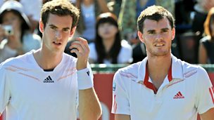 Image for Andy Murray's mum tells of her two sons' childhood games
