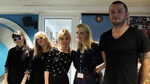 Image for Bleached live in session for Lauren Laverne