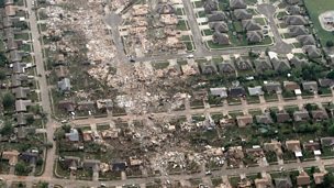 Image for Lincolnshire woman lived in path of Oklahoma tornado