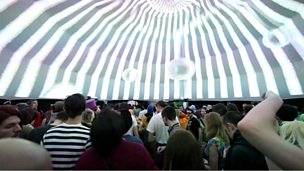 Image for Light show technology projects an immersive experience