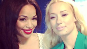 Image for Iggy Azalea catches up with Sarah-Jane Crawford