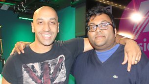 Image for 2012 finalist Sunil Patel guests on the BBC Asian Network