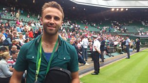 Image for Andy Murray's childhood friend sings him a tribute song