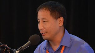 Image for Can we avoid becoming ‘dinosaur toast’? Asteroid hunter and former NASA astronaut Edward Lu. Photo © aspeninstitute-internal