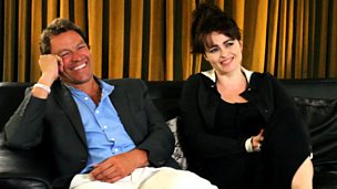 Image for Dominic West and Helena Bonham Carter talk Burton and Taylor