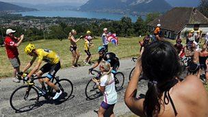 Image for Tour de France: Closing moments of Stage 20